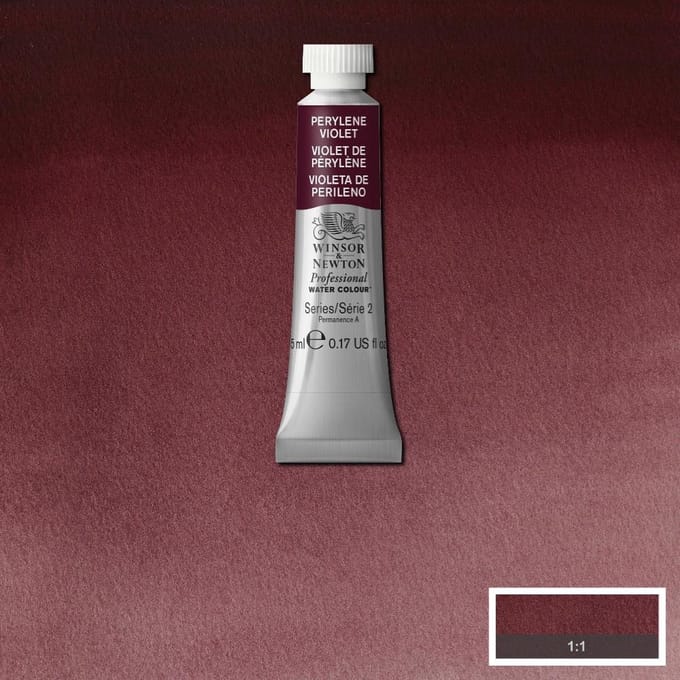 Watercolor paint W&N 5ml - 470 Perylene Violet