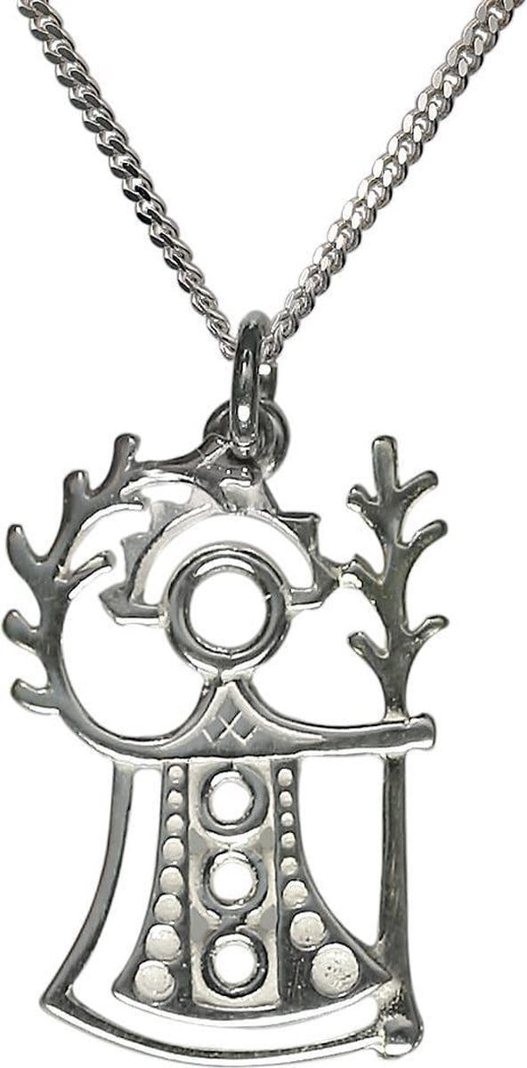 AuBor ®. Hanger. Zilver. "Akka" Godin van de vruchtbaarheid.