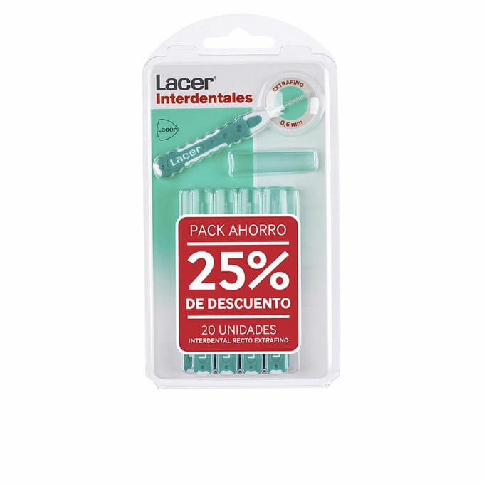 Interdentale Tandenborstel Lacer RECTO EXTRAFINO 2x 10 Stuks