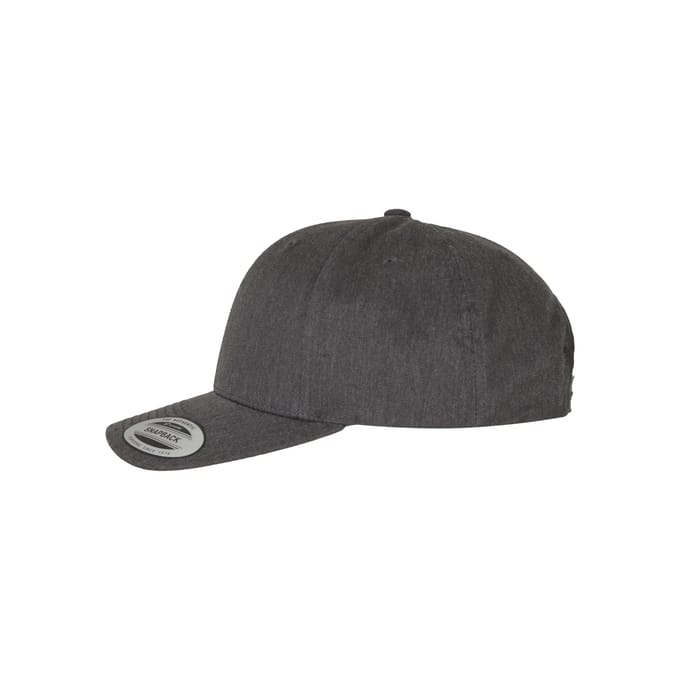 Flexfit - Retro Cotton Blend Snapback Pet - Grijs