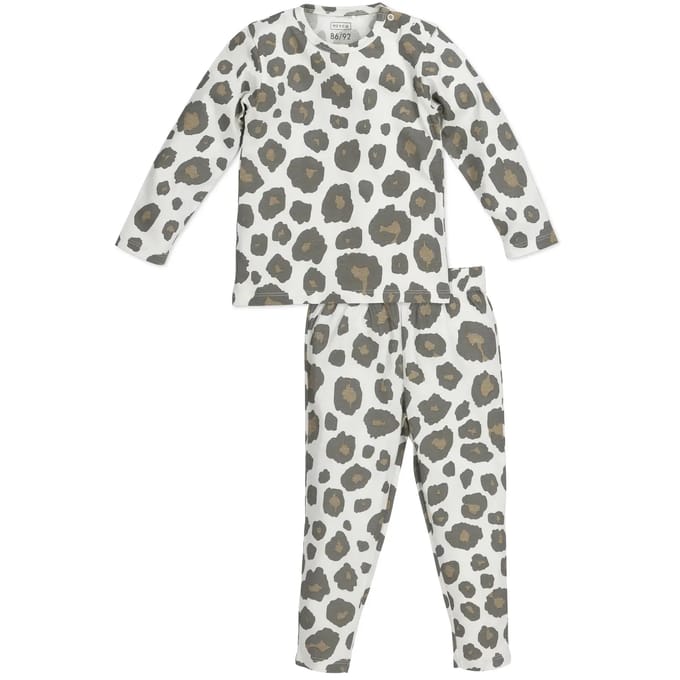 Meyco Baby Panter pyjama - neutral - 110/116