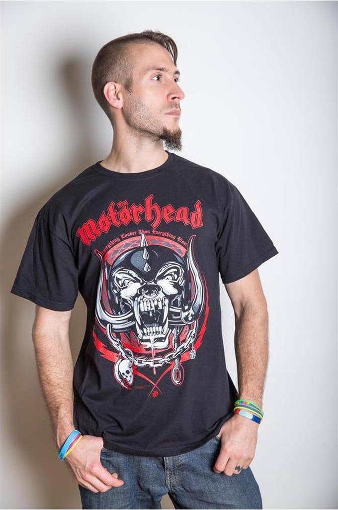 Motorhead - Lightning Wreath Heren T-shirt - S - Zwart