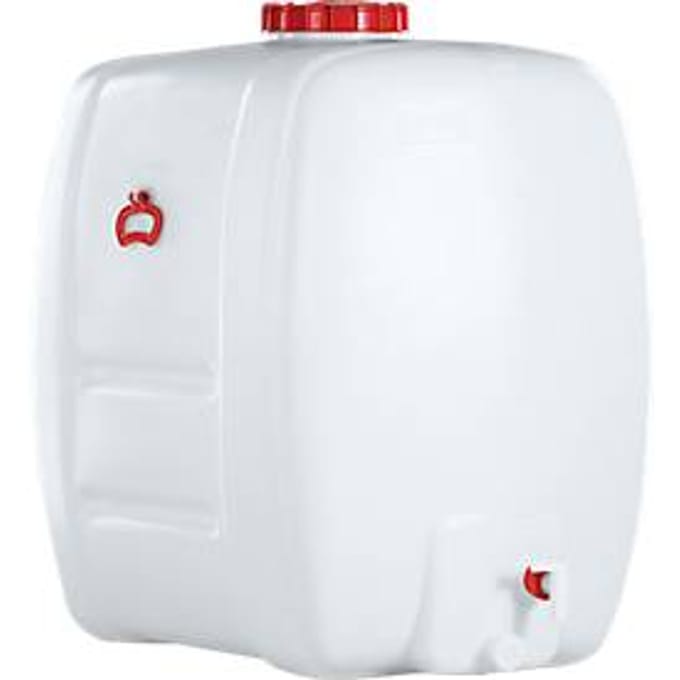 Ruimtebesparende tank 500 l, ovaal