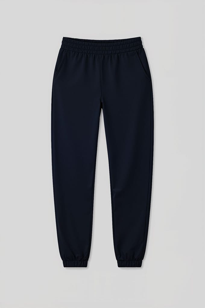 Dames Hoge Taille Relaxed Fleece Joggingbroeken