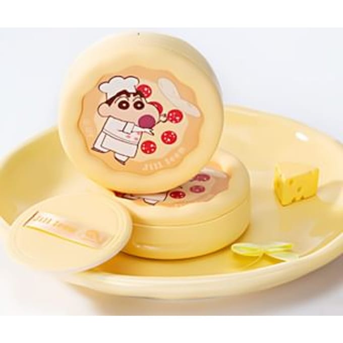 JILL LEEN - Light Skin Setting Powder Crayon Shin-chan Edition #Pizza - 3.2g
