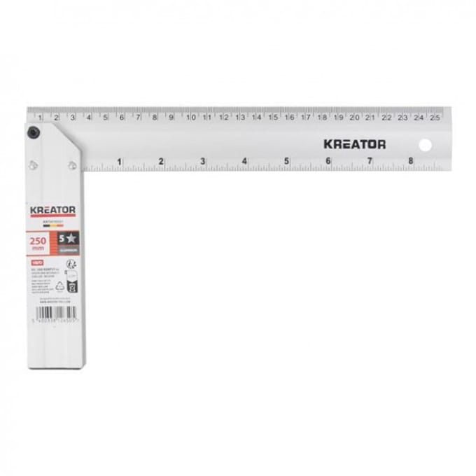 Kreator WINKELHAAK 250MM ALUMINIUM