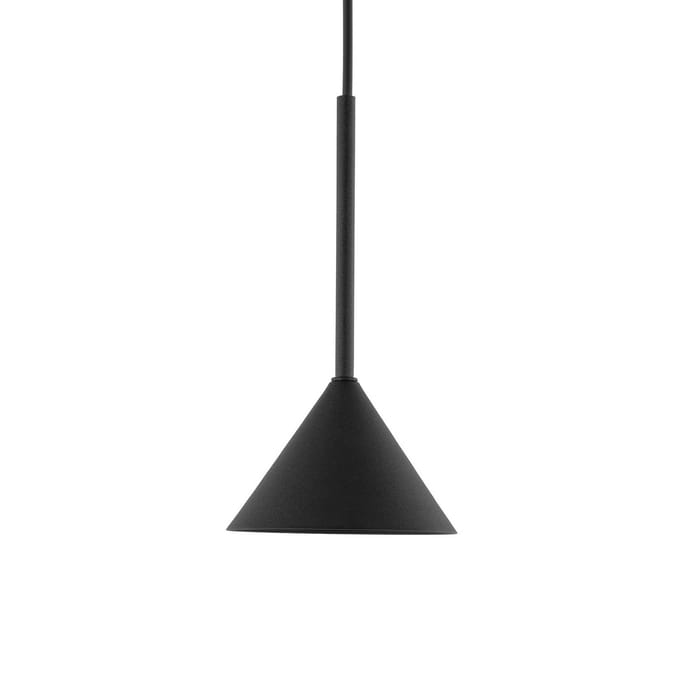 TK Lighting CONO BLACK MINI hanglamp - Zwart, 12cm diameter, GU10