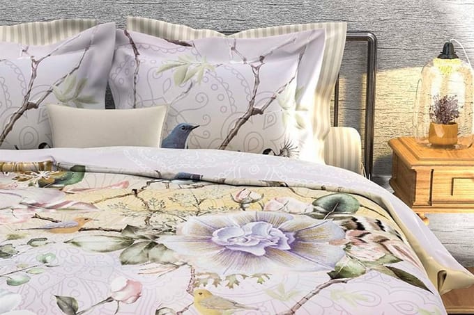 HNL LIVING dekbedovertrek Mandy 140x200/220