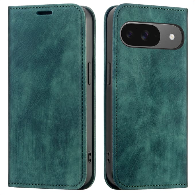 imoshion Hoesje - Geschikt voor Google Pixel 10 / 10 Pro - Slim Bookcase - Groen