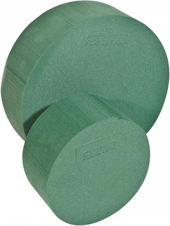 OASIS® IDEAL Steekschuim Cake | 22 x 7 cm | 2 stuks