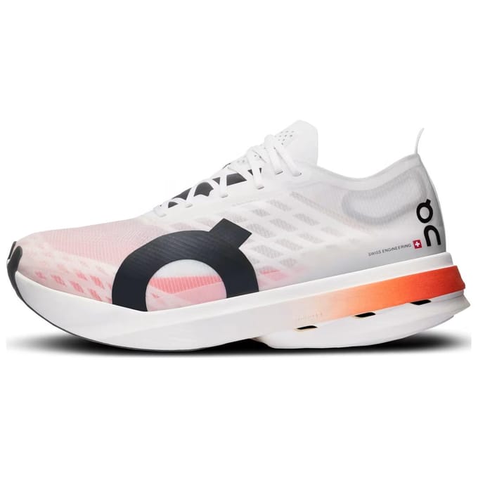 ON Cloudboom Strike Wit Zwart Dames Sneakers 3WE30470462 38.5 white
