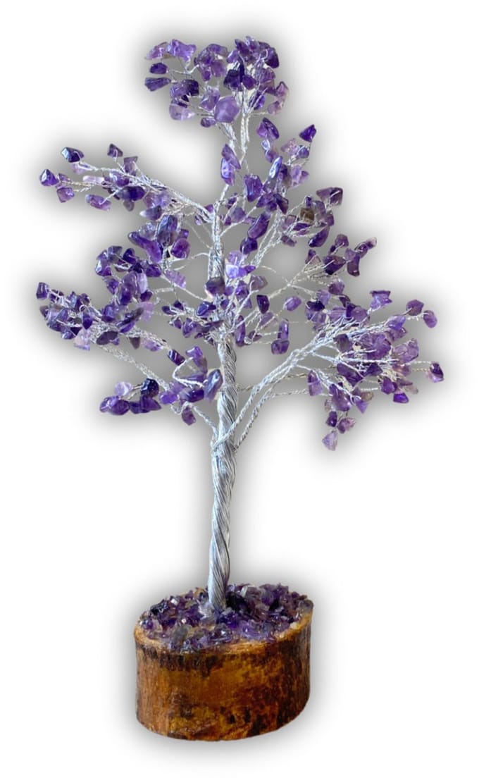 Edelsteen boompje Amethist ca. 23 cm