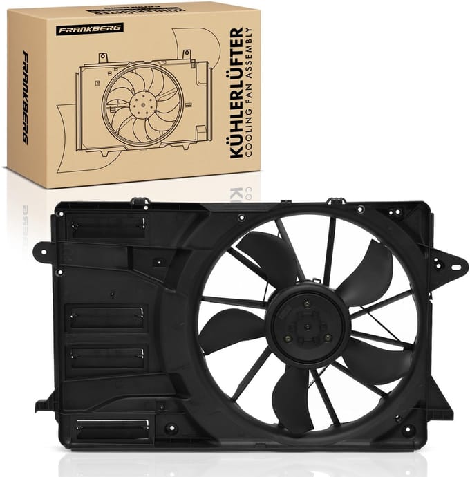 Frankberg 1x Motorkoeler Enkelvoudige ventilator