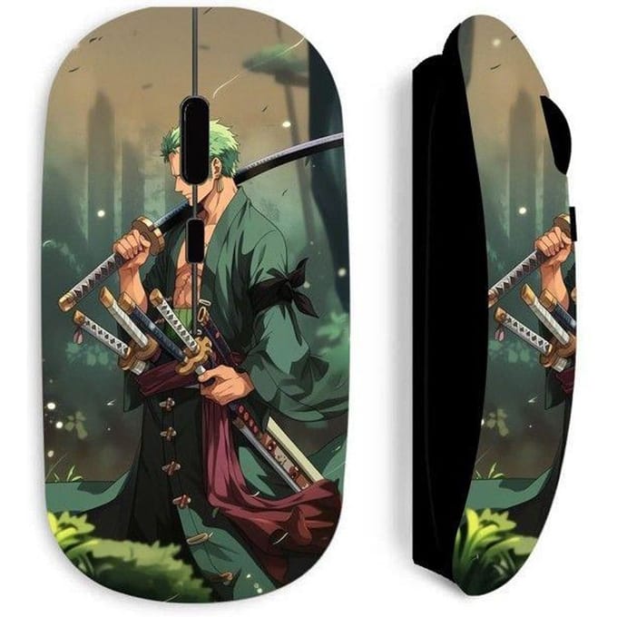 Draadloze muis - MANIACASE - Zoro - Zwart - Optisch - 70 g