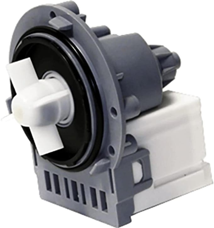 Afvoerpomp Wasmachine - Pomp Onderdeel - Water Afvoeren - Compatibel Onderdeel - Elektrisch - Zwart