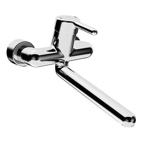 Hansamedipro washbasin and sink wall mixer 02572203