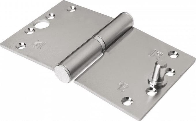 Dulimex kogelstiftpaumelle - rechts - verzinkt - 89x150 mm - SKG2