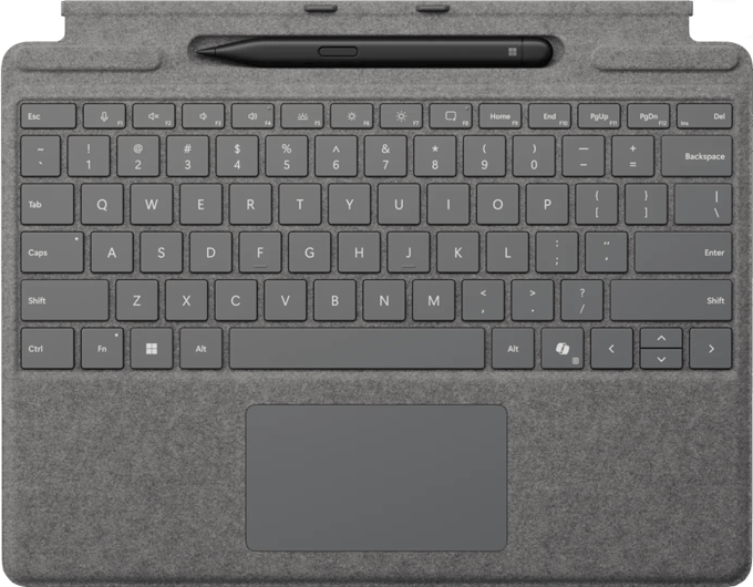 Microsoft Surface Pro Type Cover 13 Inch met Slim Pen Platina Qwerty