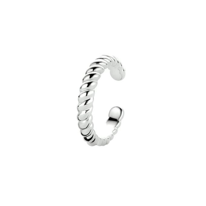 Lev Sieraden - Earcuff Gerhodineerd 925 zilveren earcuff