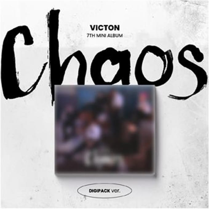 VICTON 7e MINI-ALBUM Chaos Digipack Ver. black