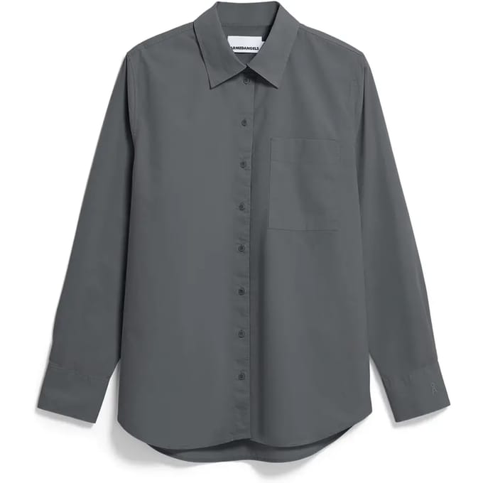 Langarmshirt van popeline Armedangels