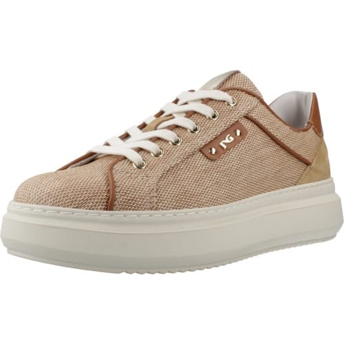 Lage Sneakers NeroGiardini T.Paglia Fresh 01/S Velour Ambra 543 Armenia Cogn