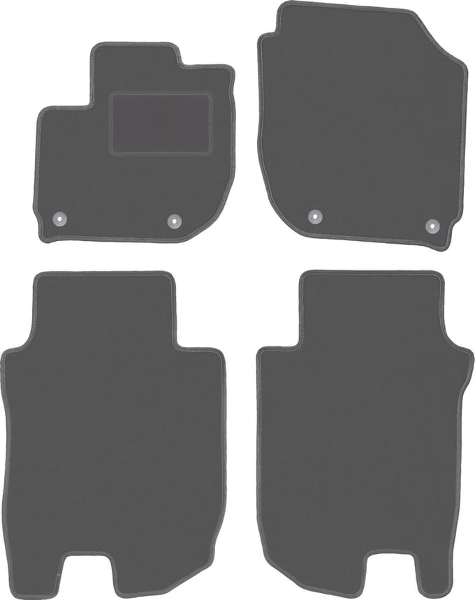 Grafiet automatten voor: Honda HR-V II crossover (2014-2018)