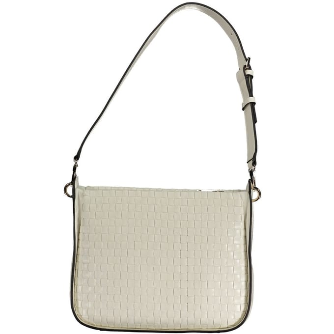 Guess Jeans Witte Polyethyleen Handtas