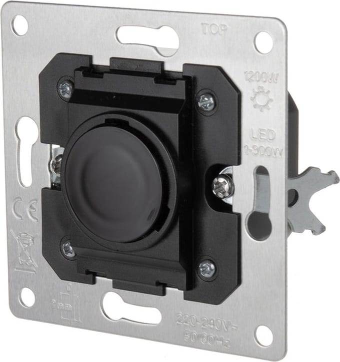 Contactloze schakelaar - 1200W - Korte afstand - Zwart