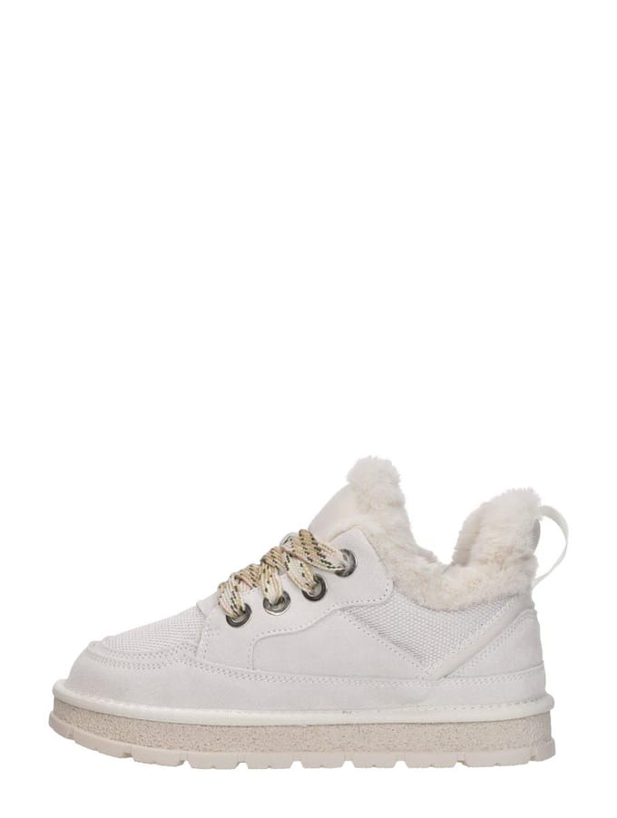 Shoecolate Veterschoenen Laag Veterschoenen Laag - gebroken wit - Maat 41