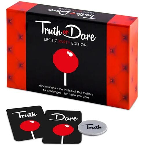 Tease & Please Truth or Dare Erotic Party Edition - EN Rood - Erotisch Bordspel