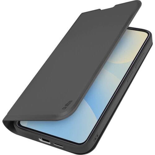 SBS Wallet Smooth Case for Samsung S26 Plus with Flip - Black