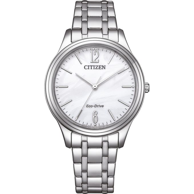 Citizen EM0411-71A Horloge - Staal - Zilverkleurig - Ø 34 mm