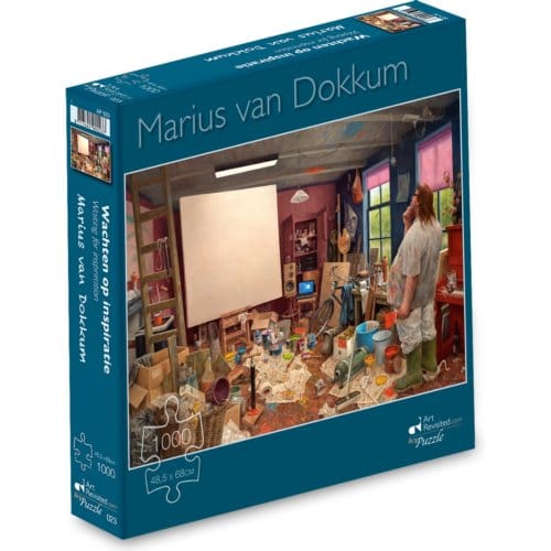 Marius Van Dokkum - Wachten Op Inspiratie - Puzzel 1000 Stukjes