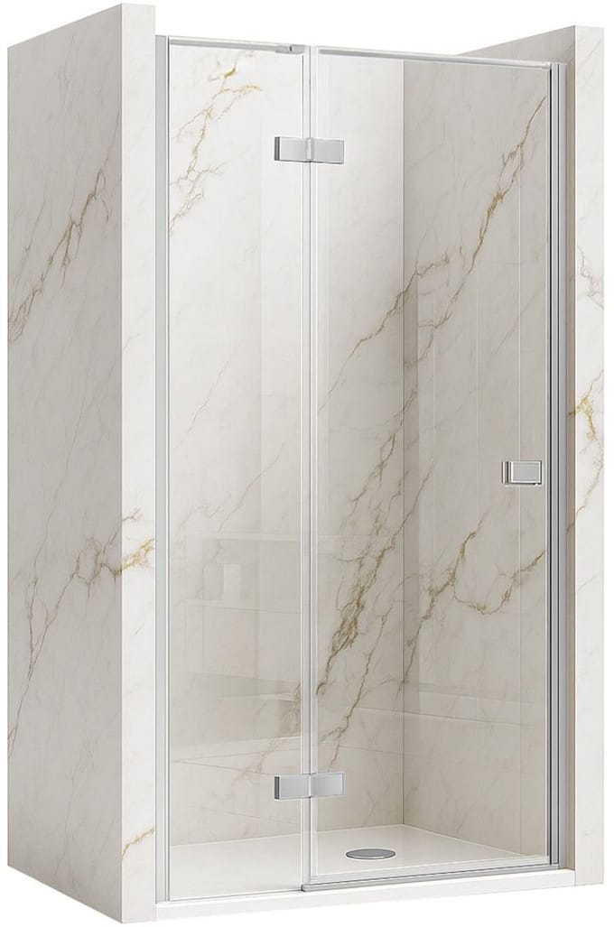 Rea Atlas 80 Regs- Douchedeur - Chroom - 0,6X80X200Cm