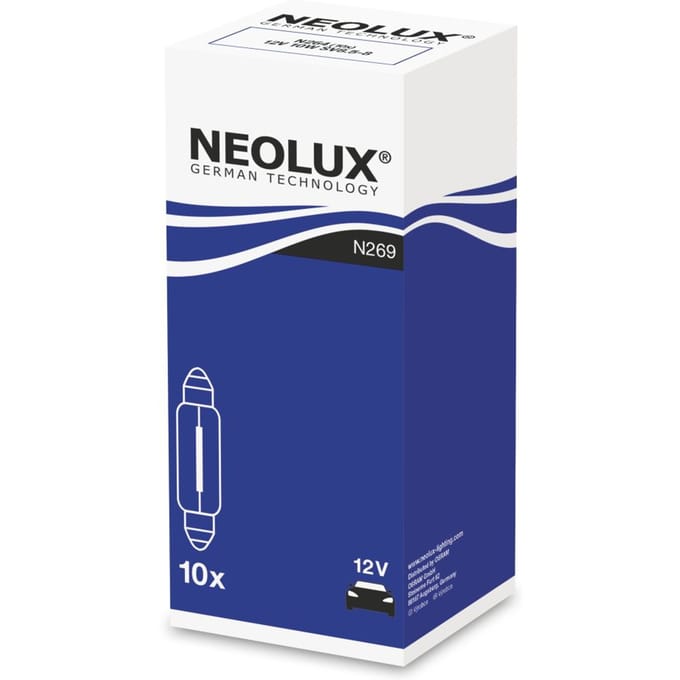 P27/7w lamp NEOLUX C10W 12V, 10W