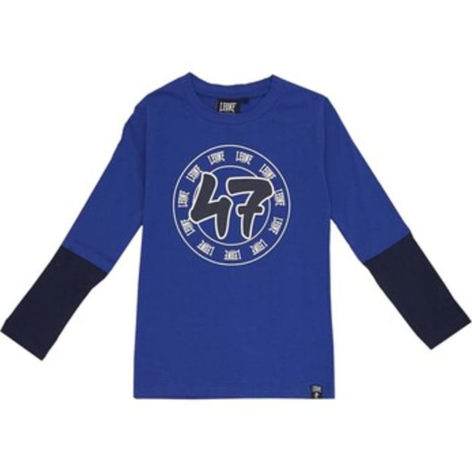 T-Shirt Lange Mouw Leone 1947 Boy Long Sleeves Welcome
