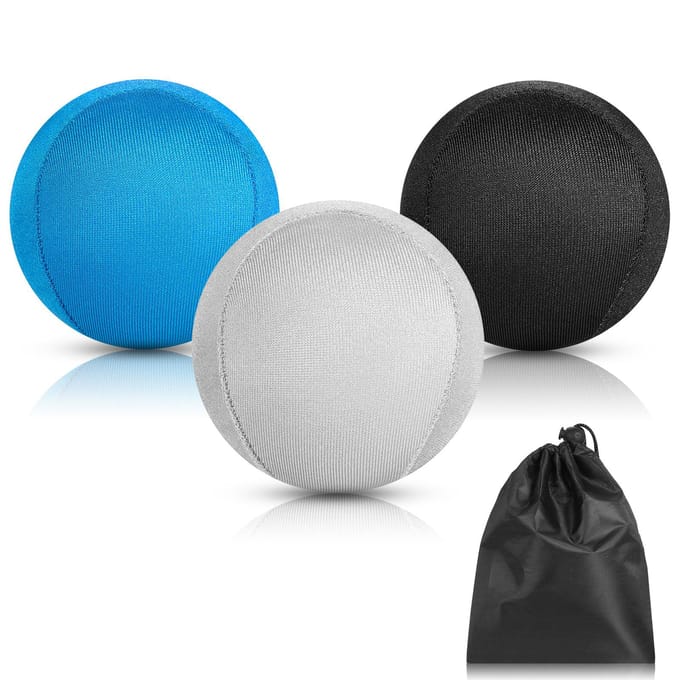 3-delige handtrainerballen Vingertrainerbal voor krachttraining bij stress 3pcs blue