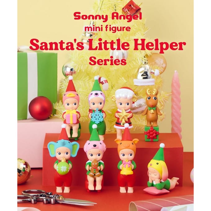 Sonny Angel Santa's little helper