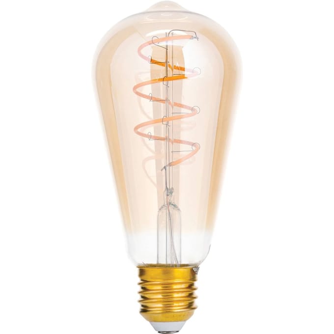ORION LED rustieke lamp E27 ST64 4W amber 2.200K dimbaar