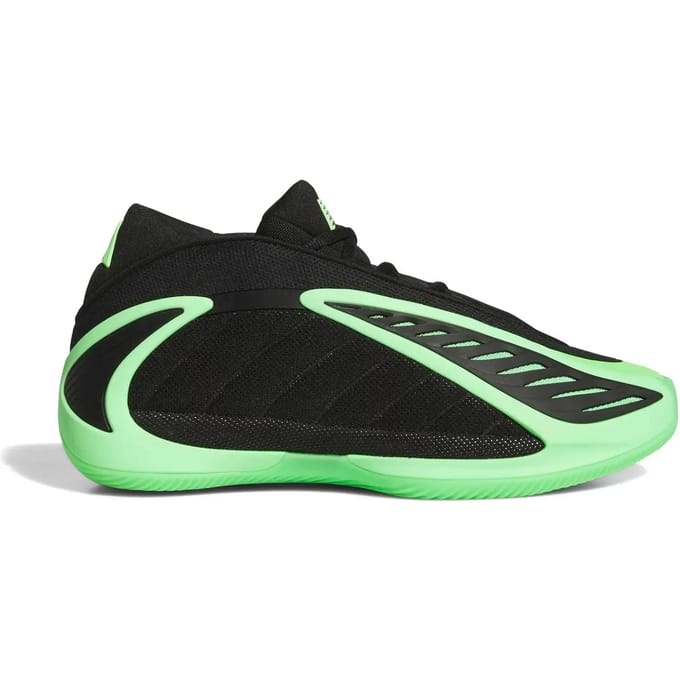 Adidas Anthony Edwards Sneakers Heren - Zwart - Maat 42 - Mesh/Synthetisch