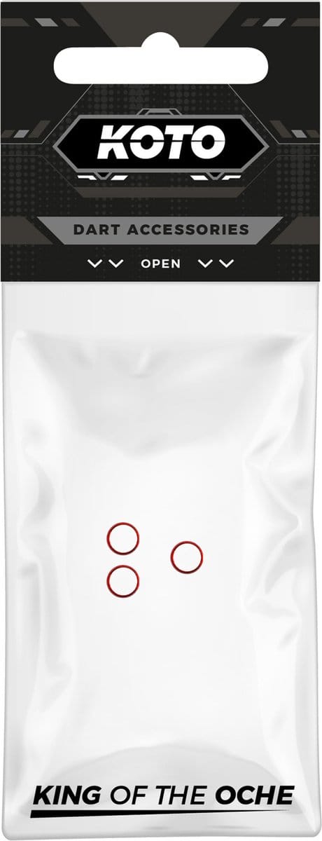 KOTO Aluminium Flight Lock Rings Red