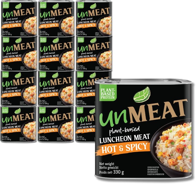 Unmeat - Luncheon Hot & Spicy (12 x 330g)