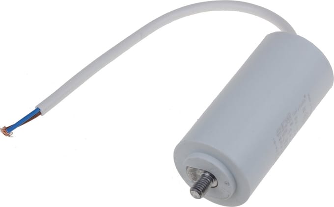 UNIVERSEEL - CONDENSATOR 35µF ELECTROL.MET DRAAD 450 V -