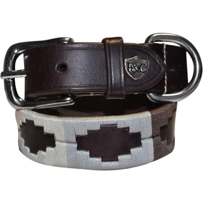 Hondenhalsband Flags&Cup Chukka