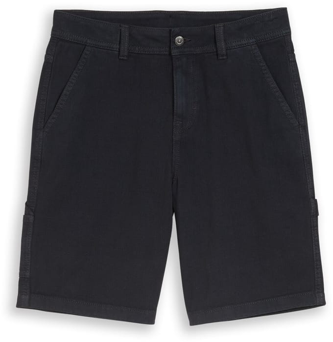 Tom Tailor - Baggy shorts in utility-look - Maat 134 - coal grey