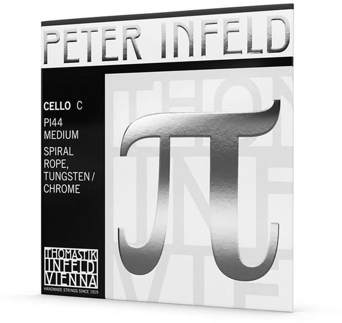 Thomastik Infeld THPI-44 cello string C-4 4/4 medium, spiral core, tungsten/chrome wound