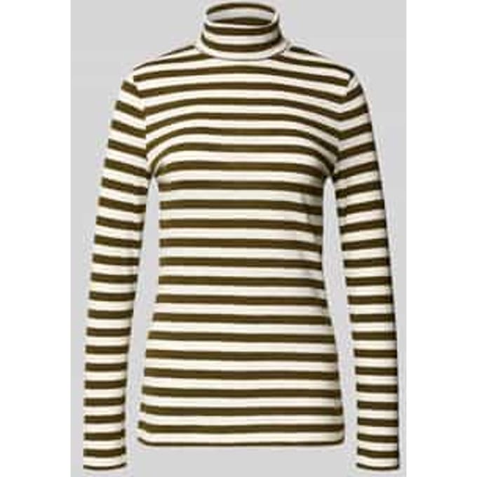 Slim fit shirt met lange mouwen van puur katoen