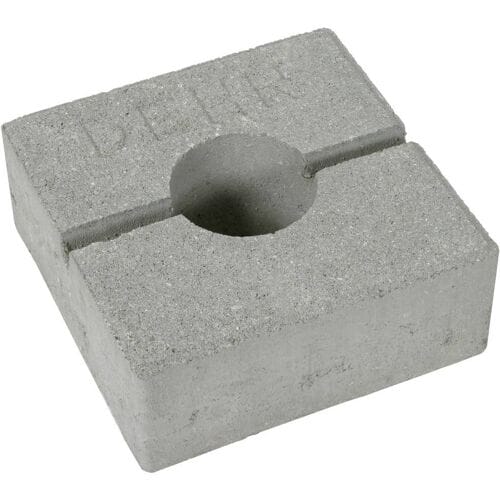 DEHN Betonblok C35/45 180x180x70mm Voor Grondplaat - 253301 - E3NUU