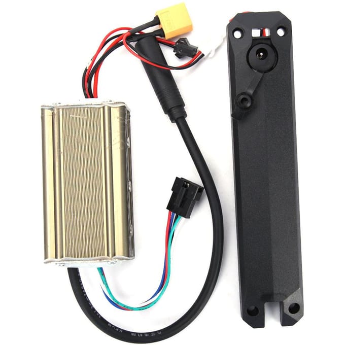 36V Controllerpaneel met Oplaadpoortafdekking voor KUGOO 8 Inch Elektrische Scooter Accessoire black